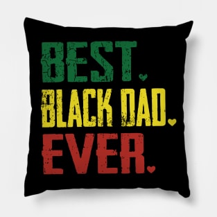 Best Black Dad Ever, Black Dad Pillow