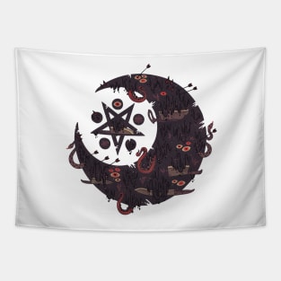 The Dark Moon Compels You to Fuck Shit Up Tapestry