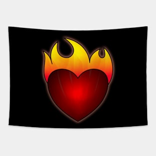 Burning Love Tapestry