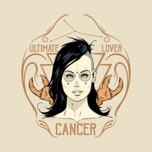 Zodiac Signs: Cancer - The Crab T-Shirt