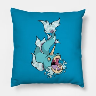 Unicorn Fish Pillow