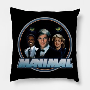 Manimal 1983 Pillow