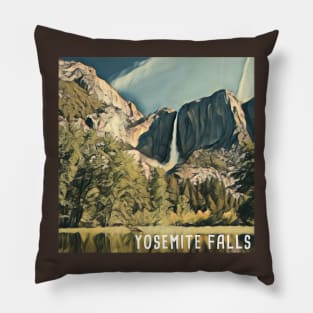 Yosemite Falls Pillow