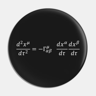 Geodesic Equation - Differential Geometry And Structure Of Spacetime Pin