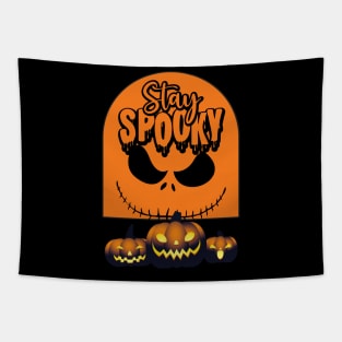 Stay Spooky Halloween Scary Tapestry