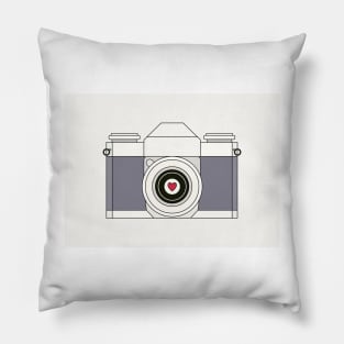 Retro Camera Pillow