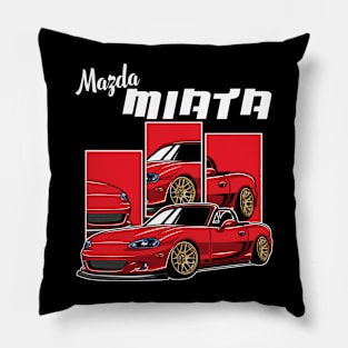 Mazda Miata MX5 Pillow