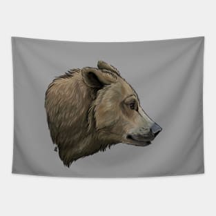 Pencil Grizz Tapestry