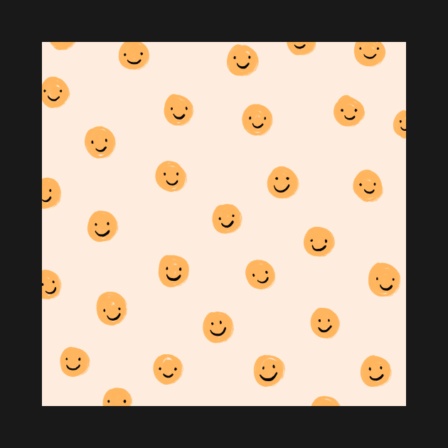 Mustard Smileys by Charly Clements