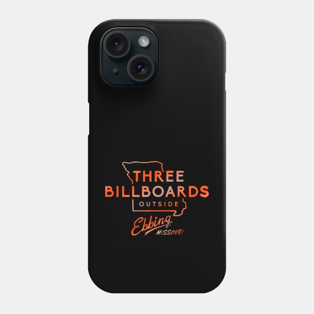 Three Billboards Phone Case by bernatc