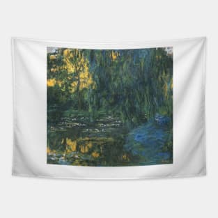 Water Lily Pond and Weeping Willow - Claude Monet Tapestry