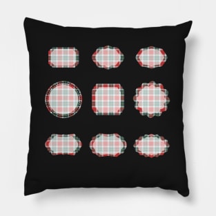 Christmas gift labels Pillow