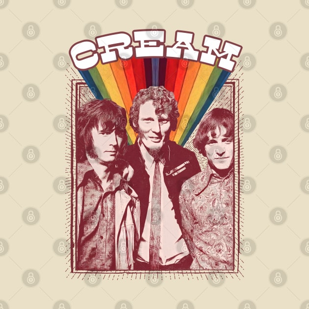 Cream -- 60s Retro Fan Artwork by DankFutura