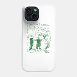 La chanson du Decervelage - Les palotins - Alfred Jarry Phone Case