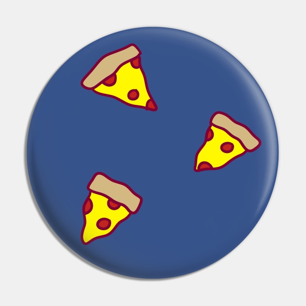 Three Little Pizza Slices Pin by saradaboru