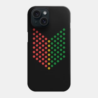 Rasta Arrowhead Reggae Circles Phone Case