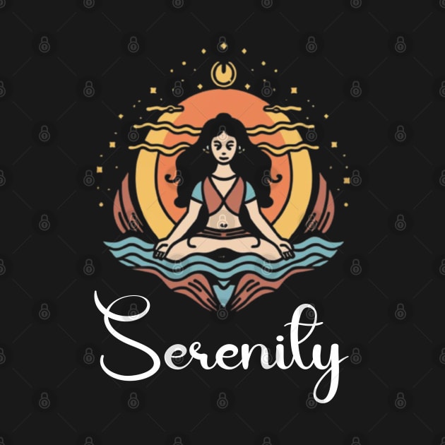 A Girl find Serenity by Qasim