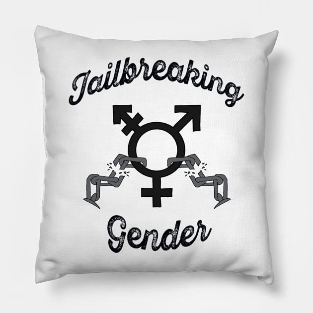 Jailbreaking Gender - Default Pillow by Dandy Designs