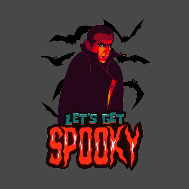 Halloween Vampire Let's Get Spooky by FabDesign