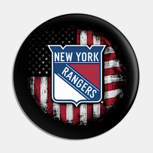 design featuring the New York Rangers Pin