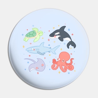 Funky Sea Pals! Pin