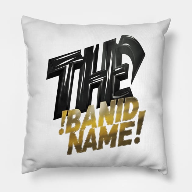 AJR THE BAND NAME DARK COLORS Pillow by thestaroflove