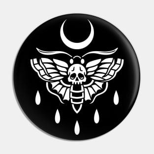 Death moth Pin