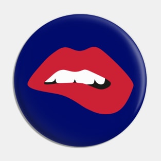 Red Lips Pin