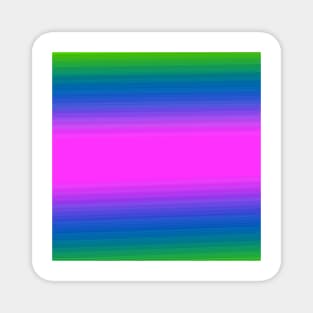 pink blue green abstract texture art Magnet