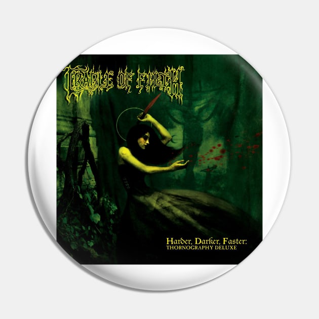 Cradle Of Filth Thornography 2 Album Cover Pin by Visionary Canvas