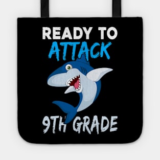 Shark Attack 9Th Grade Boys Back To School Tote