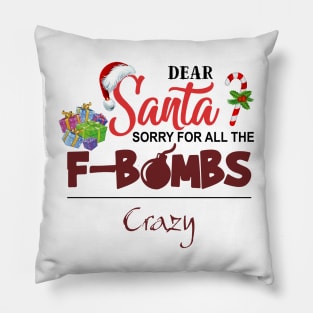 Santa Crazy Pillow