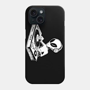 Tekno DJ Alien Rave Vinyl Phone Case