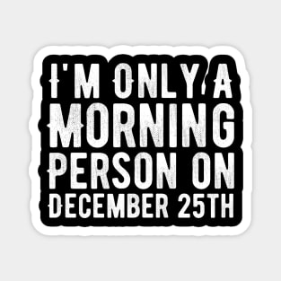 Vintage Funny Christmas Quote Magnet