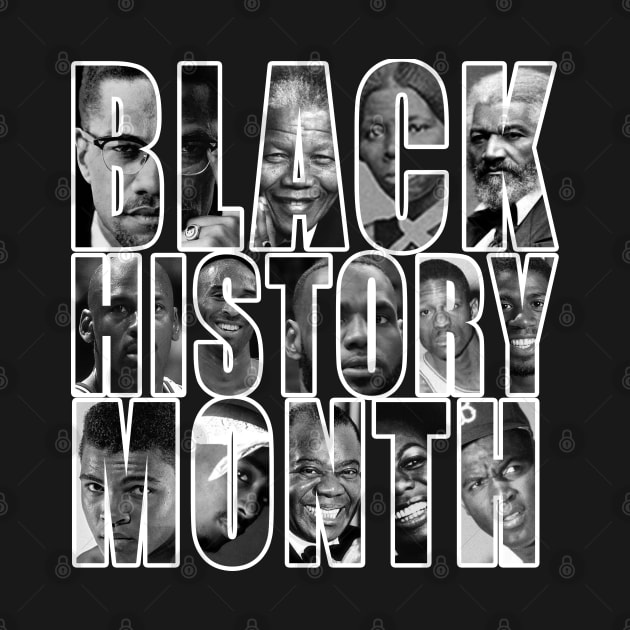 BLACK HISTORY MONTH by Buff Geeks Art