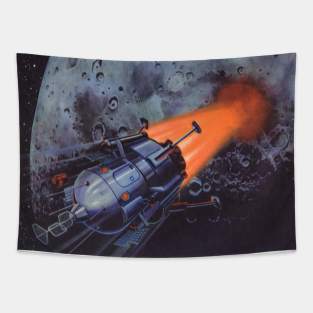 Vintage Science Fiction Tapestry