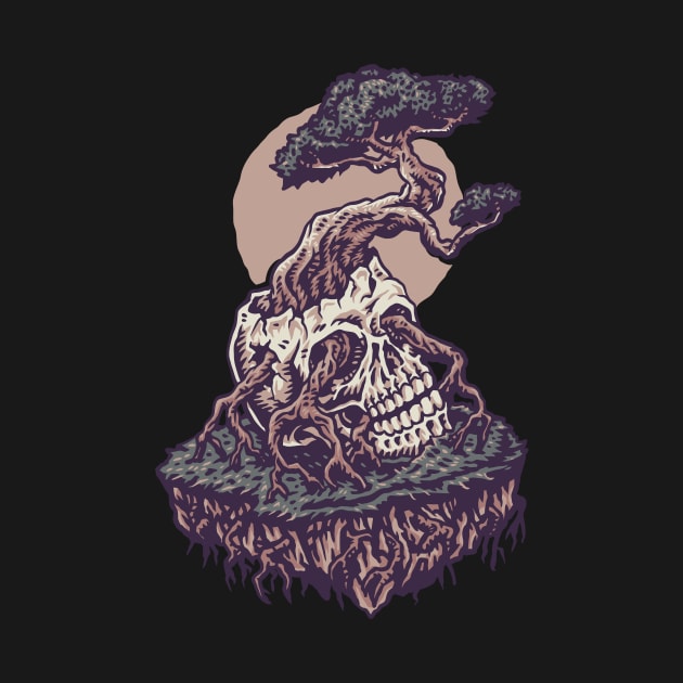 Bansai Skull by Falden