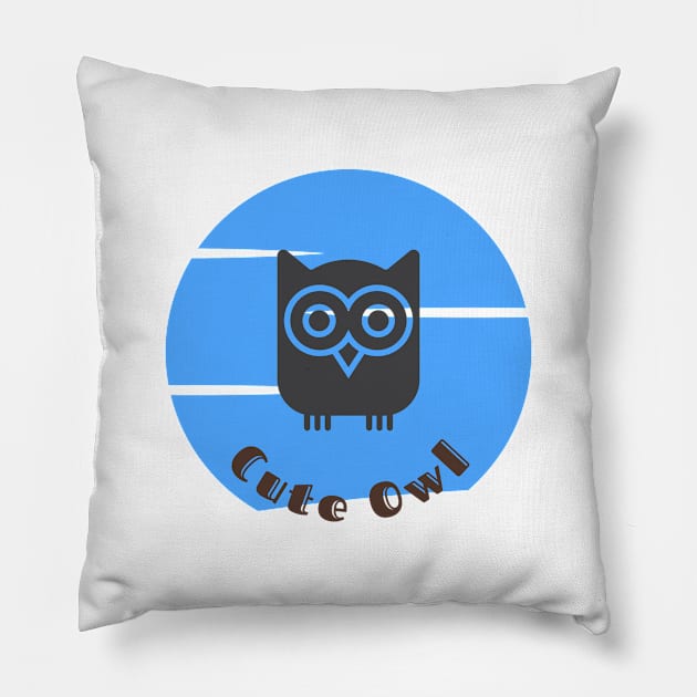 Cute Owl Pillow by NEXT GEN