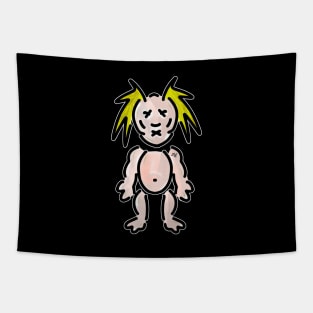 Creepy Doll Tapestry