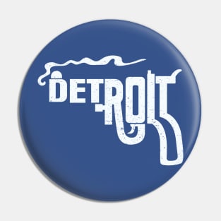 Mac And His Detroit Smoking Barrel Pin