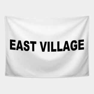 East Village Black Tapestry