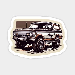 Bronco Jeep 4 Magnet