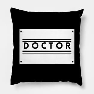 Doctors Note Pillow