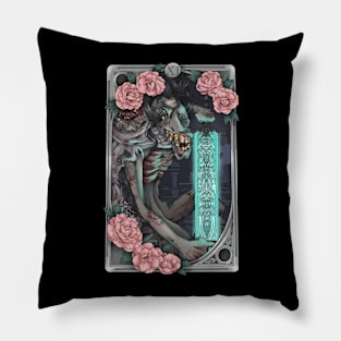 Ludwig tarot v2 Pillow