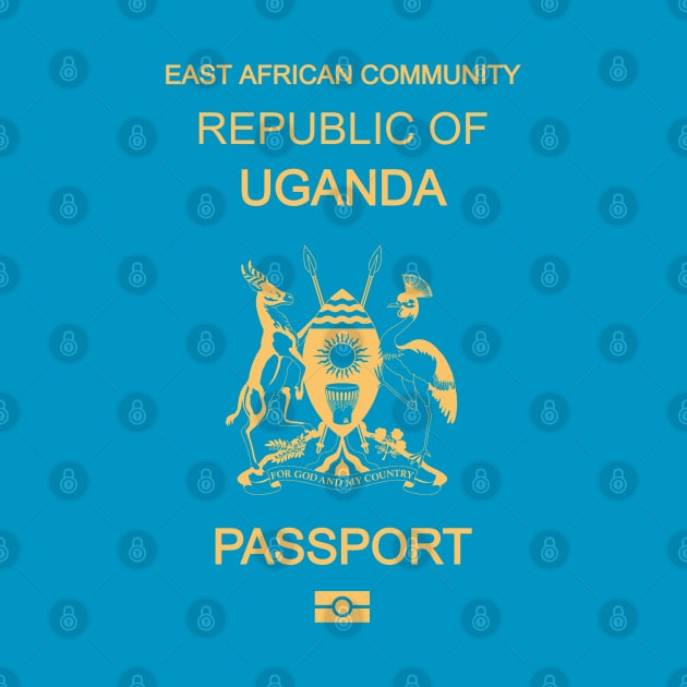 Uganda passport by Travellers