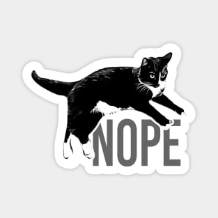 Nope, Not Today, Cat Lover's Gift Magnet