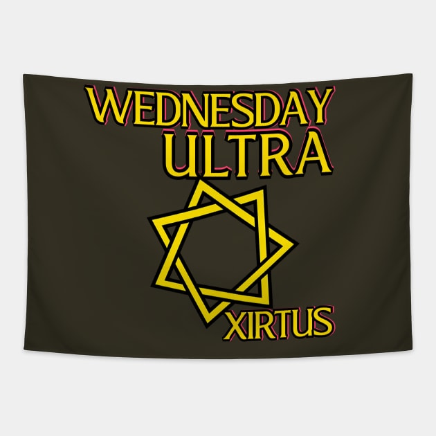 WU WEDNESDAY ULTRA HEPTAGRAM Tapestry by Xirtus