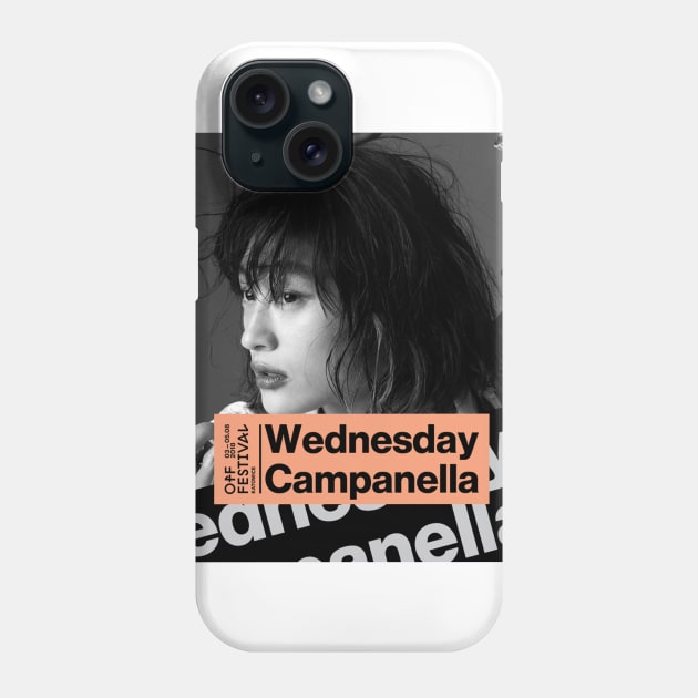 Wednesday Campanella Kom_i Phone Case by thehollowpoint