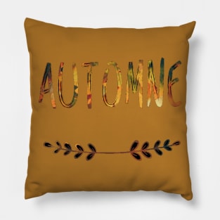 Automne doré Pillow