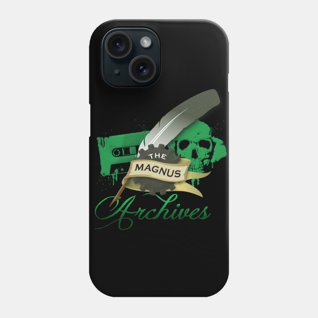 The Magnus Archives - Classic Logo Phone Case by Rusty Quill